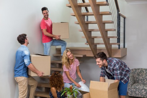 Careful handling of furniture during a Woodgreen relocation