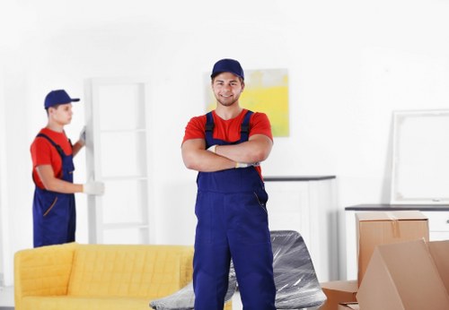 Household furniture stored safely in a portable unit