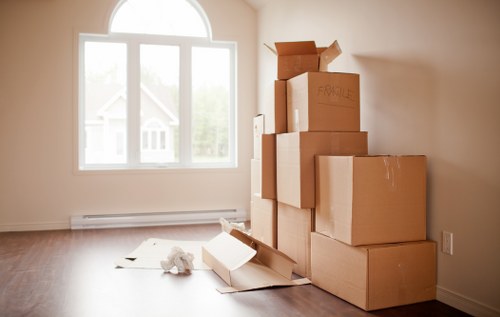 Cubic-yard rate example for a property clearance job