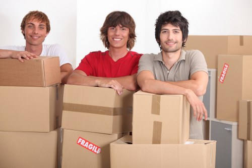 House moving support in Woodgreen with furniture protection